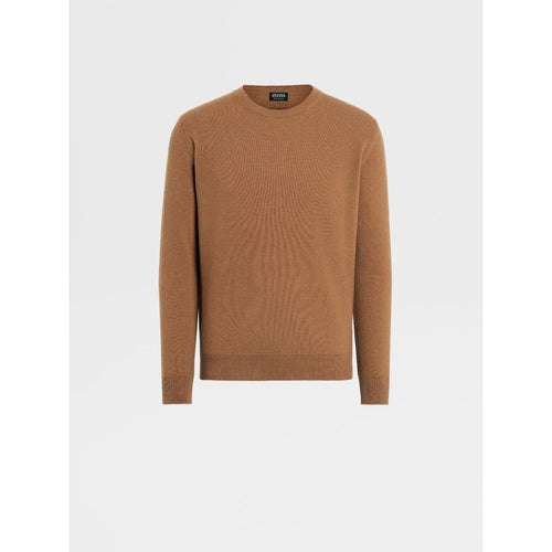 Load image into Gallery viewer, ZEGNA Vicuna Oasi Cashmere Crewneck
