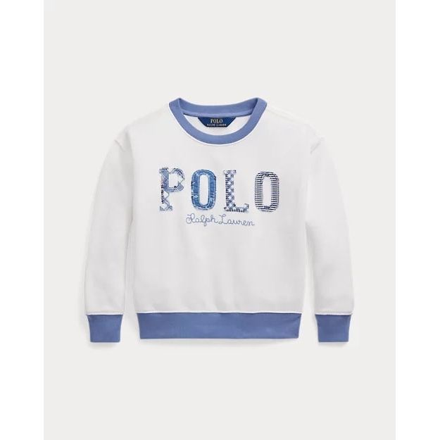 RALPH LAUREN Mixed-Logo Fleece Sweatshirt