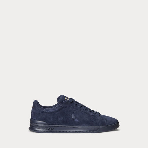 Load image into Gallery viewer, RALPH LAUREN Heritage Court II Suede Trainer
