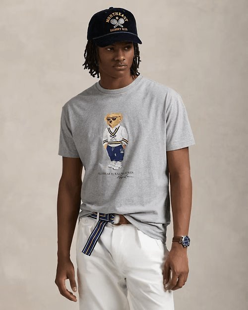 RALPH LAUREN Custom Slim Fit Polo Bear Jersey T-Shirt