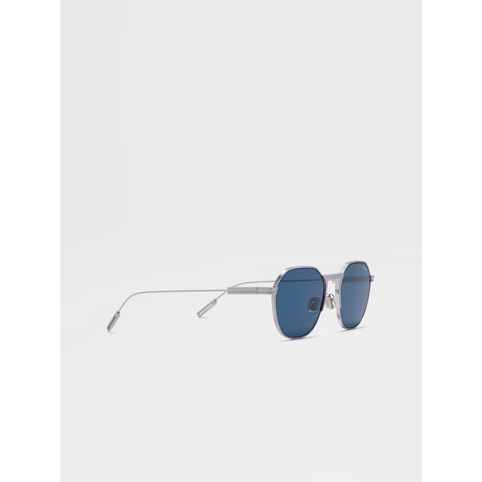 ZEGNA PALLADIUM METAL SUNGLASSES