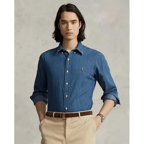 Load image into Gallery viewer, RALPH LAUREN Custom Fit Denim Shirt
