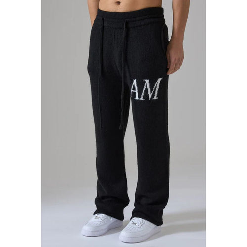 Load image into Gallery viewer, AZAT MARD DARK SAGE KNITWEAR PANTS
