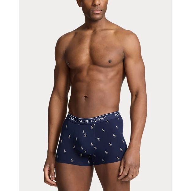 POLO RALPH LAUREN CLASSIC STRETCH-COTTON TRUNK 3-PACK - Yooto