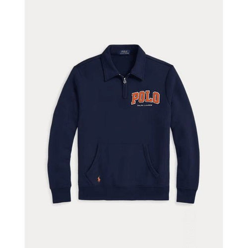 Load image into Gallery viewer, RALPH LAUREN The RL Fleece Logo Collared Sweatshirt
