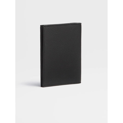 Load image into Gallery viewer, ZEGNA Black Deerskin Passport Case
