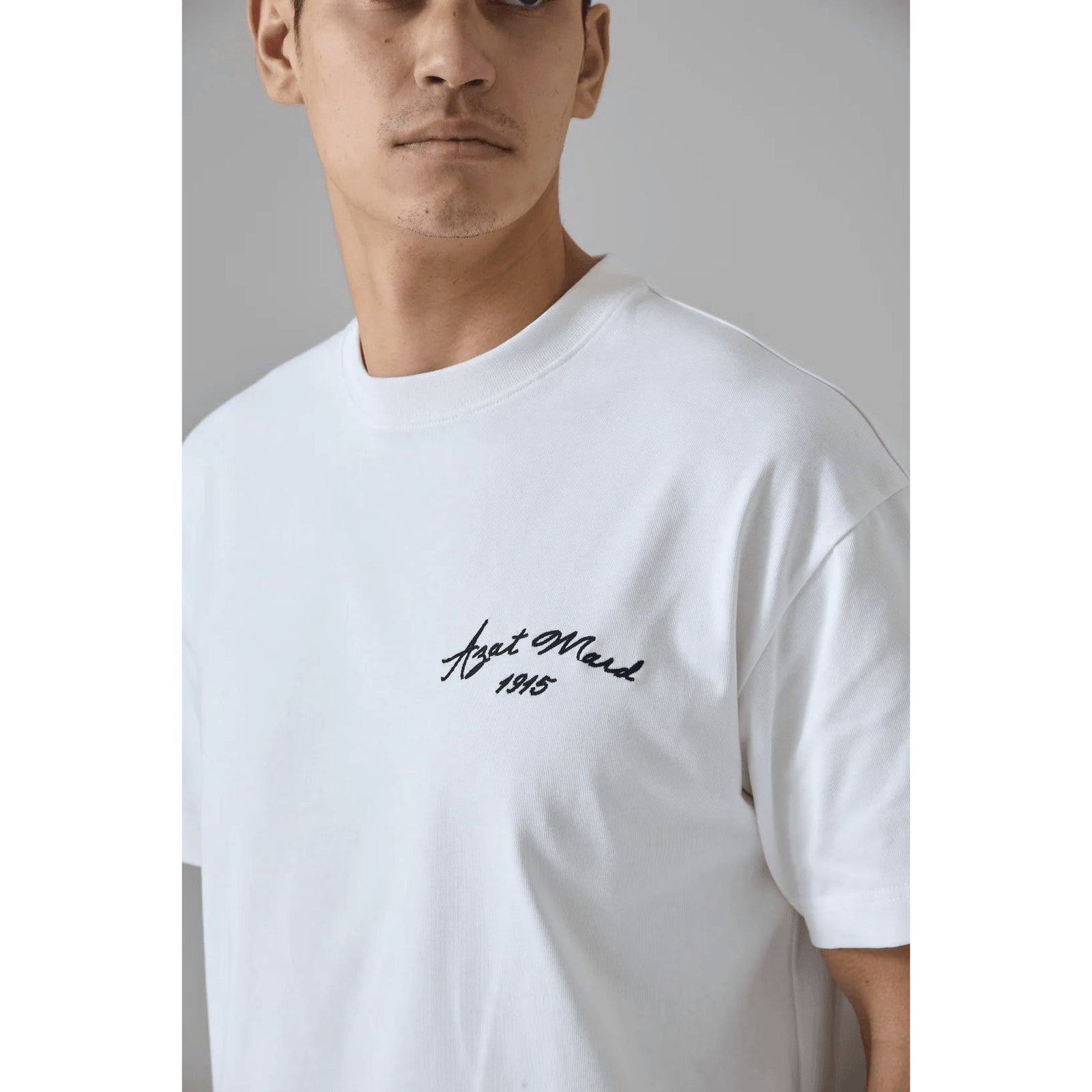 AZAT MARD FORGET ME NOT WHITE T-SHIRT