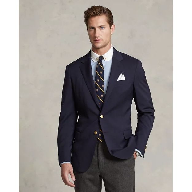 RALPH LAUREN Polo Wool Twill Blazer