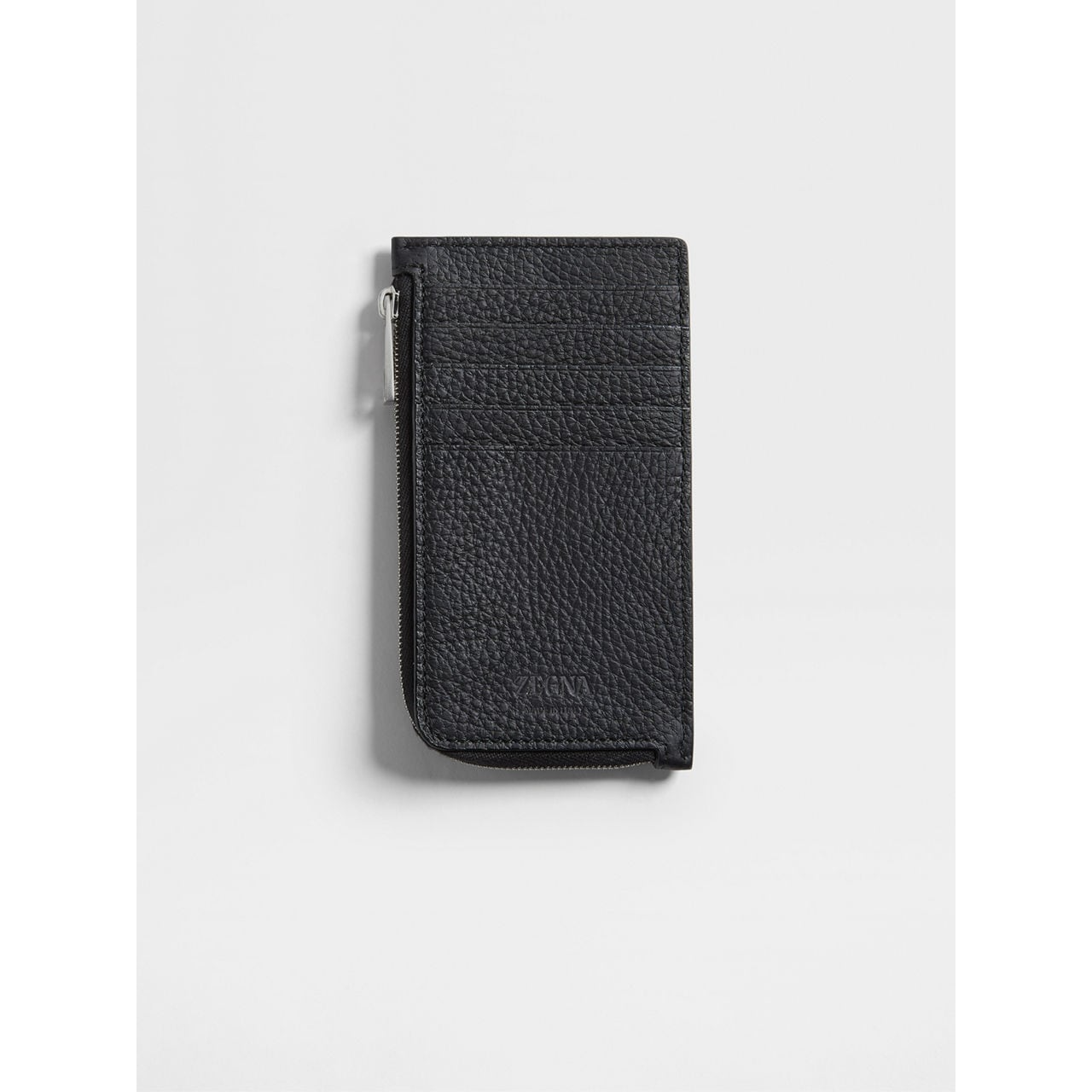 ZEGNA BLACK DEERSKIN WALLET