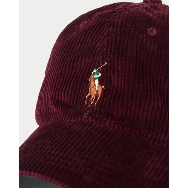 RALPH LAUREN Corduroy Ball Cap