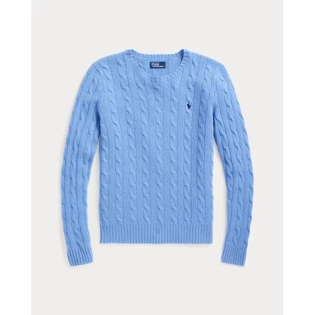 RALPH LAUREN Cable-Knit Wool-Cashmere Jumper