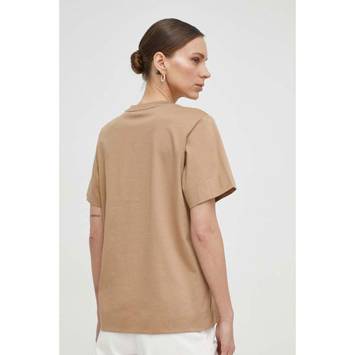 Load image into Gallery viewer, BOSS MERCERIZED COTTON BLOUSE WITH DOUBLE EMBROIDERED MONOGRAM - Yooto
