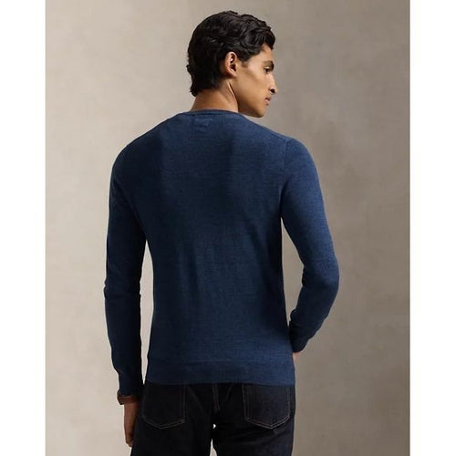 Load image into Gallery viewer, RALPH LAUREN Slim Fit Washable Wool Crewneck Jumper
