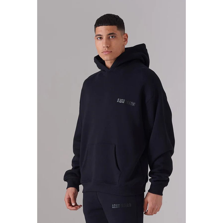 AZAT MARD BLACK ON BLACK HOODIE - Yooto