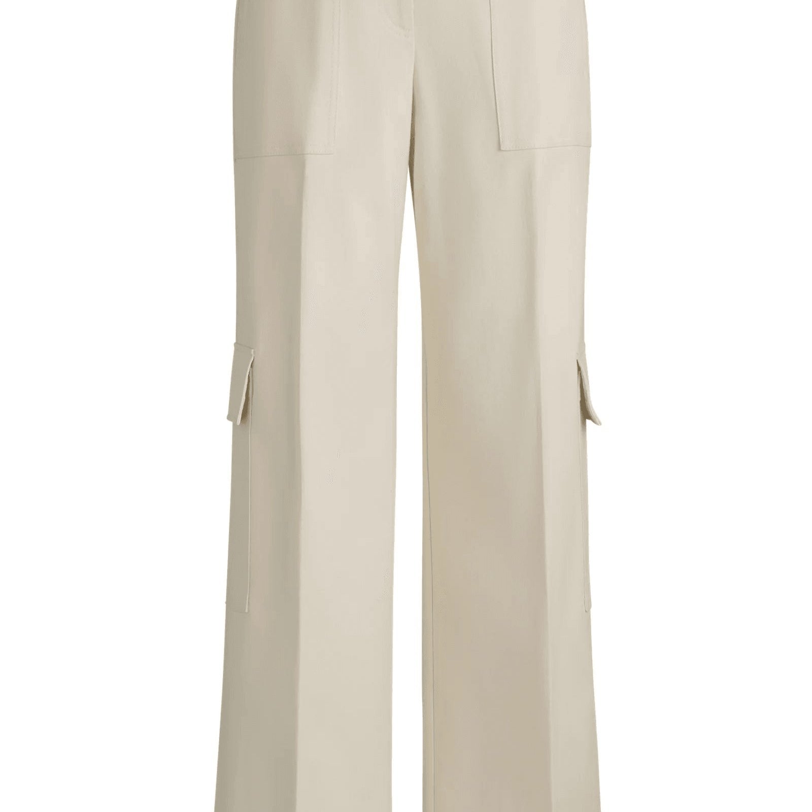 BOSS Loose-fit cargo trousers in stretch-cotton twill