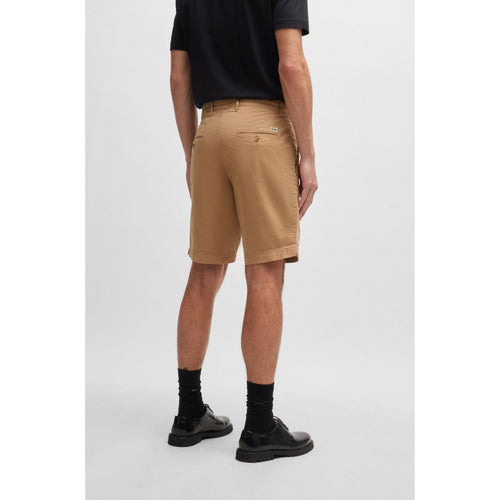 Load image into Gallery viewer, BOSS SLIM FIT BERMUDA SHORTS IN STRETCH COTTON TWILL - Yooto
