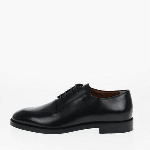 Load image into Gallery viewer, ZEGNA BLACK LEATHER TORINO DERBY SHOES
