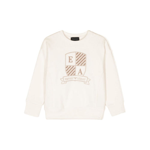 Load image into Gallery viewer, EMPORIO ARMANI logo-embroidered jersey sweatshirt
