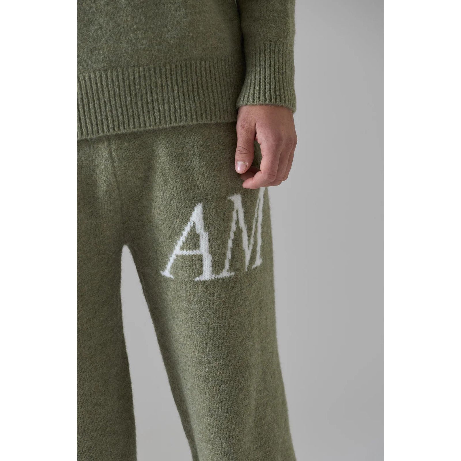 AZAT MARD DARK SAGE KNITWEAR SWEATER