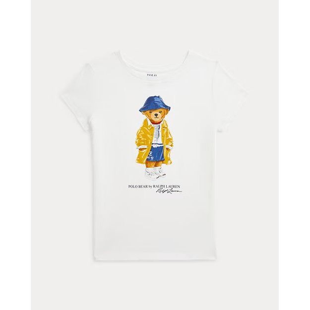 RALPH LAUREN Polo Bear Cotton Jersey T-Shirt