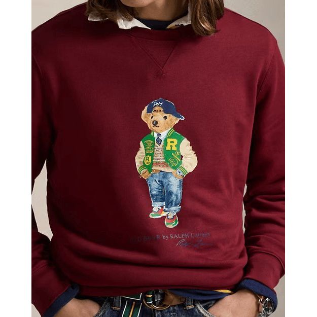 RALPH LAUREN Polo Bear Fleece Sweatshirt