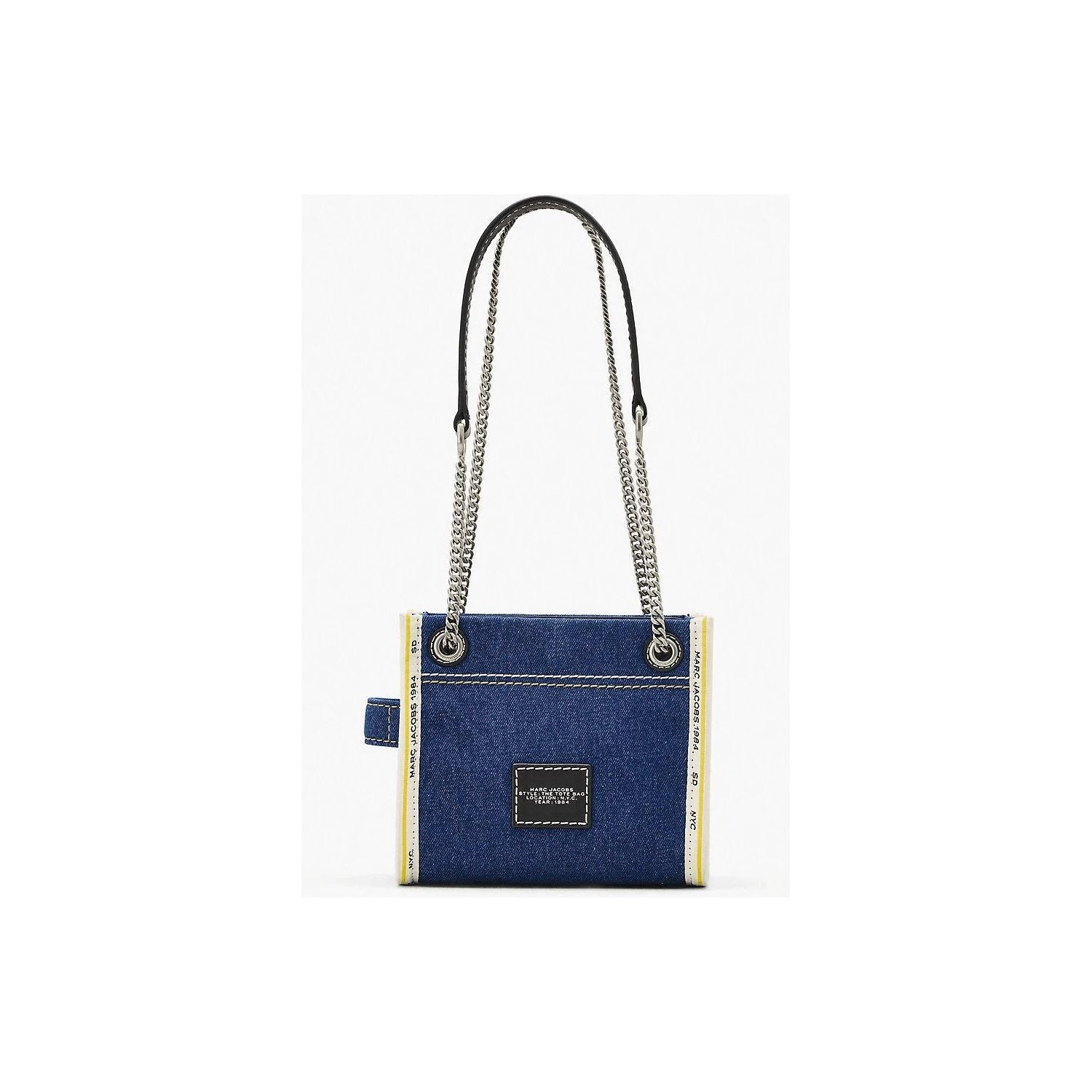 Marc Jacobs THE DENIM
CHAIN CROSSBODY TOTE BAG