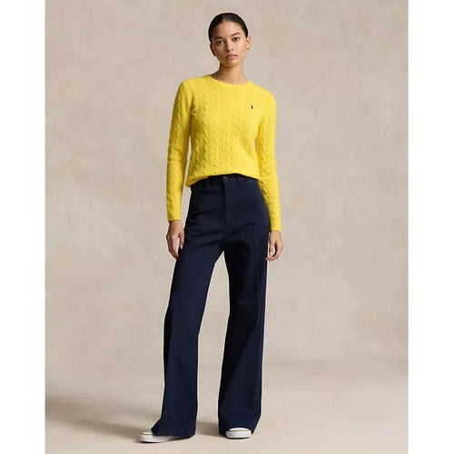 Load image into Gallery viewer, RALPH LAUREN Cable-Knit Wool-Cashmere Jumper
