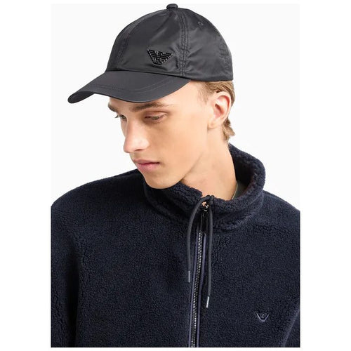 Load image into Gallery viewer, EMPORIO ARMANI NYLON BASEBALL CAP WITH EAGLE PLATE - Yooto
