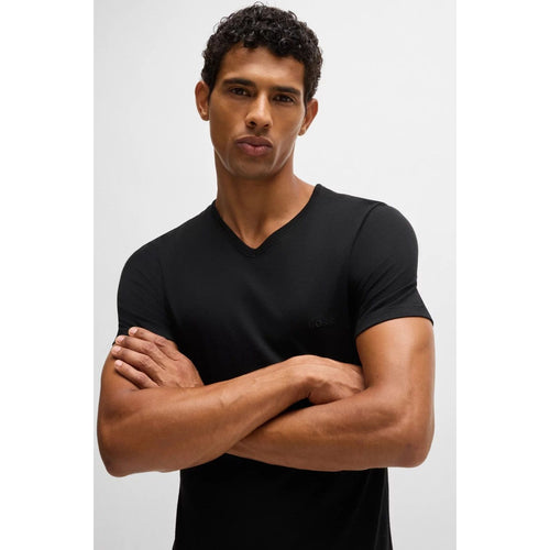 Load image into Gallery viewer, BOSS THREE-PACK OF V-NECK T-SHIRTS IN COTTON JERSEY
