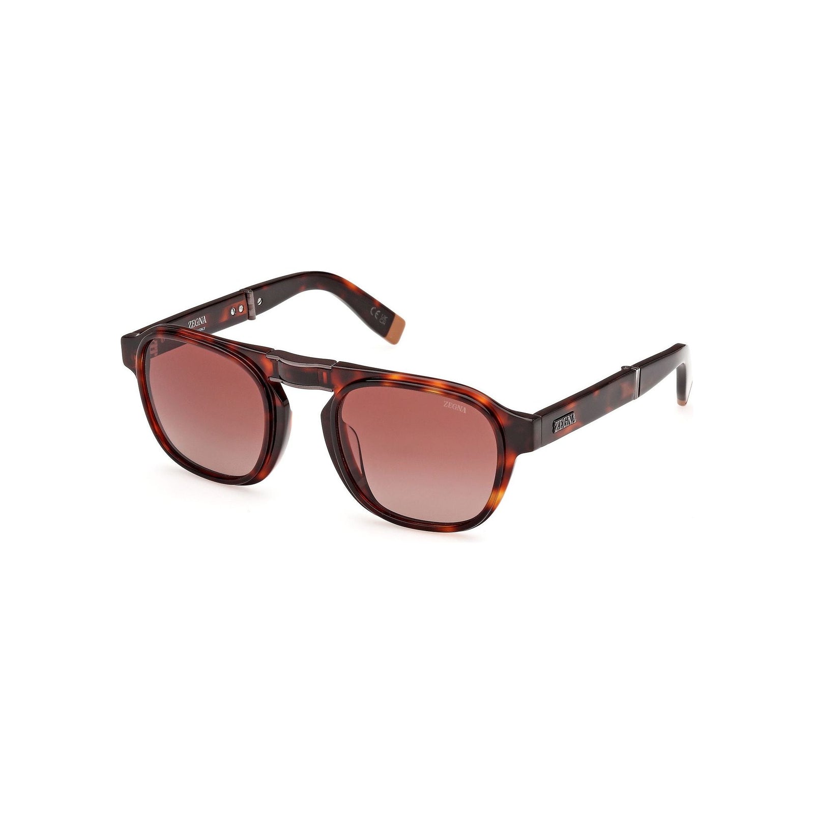 ZEGNA Luce Foldable Sunglasses with Polar Lenses