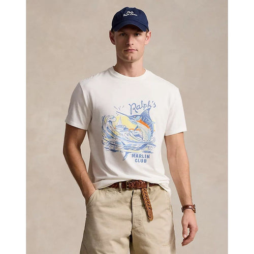 Load image into Gallery viewer, RALPH LAUREN Classic Fit Slub Jersey Graphic T-Shirt
