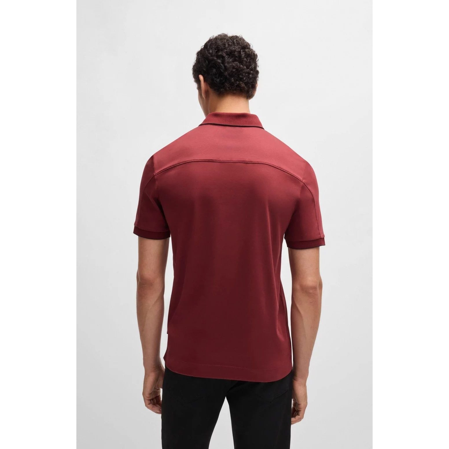 BOSS PORSCHE X BOSS REGULAR-FIT POLO SHIRT IN MERCERISED COTTON