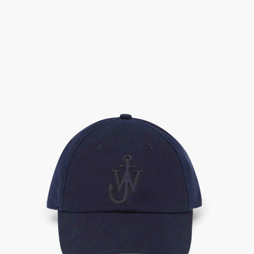 Load image into Gallery viewer, JW Anderson DENIM BASEBALL CAP WITH ANCHOR LOGO
