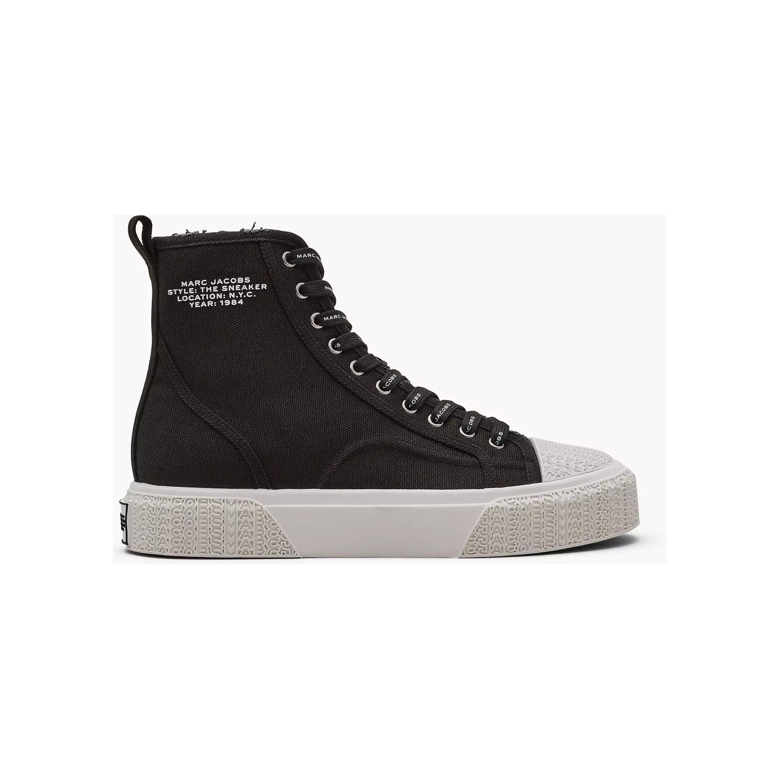 MARC JACOBS THE
HIGH TOP SNEAKER