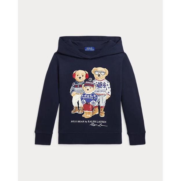 RALPH LAUREN Polo Bear Family Fleece Hoodie