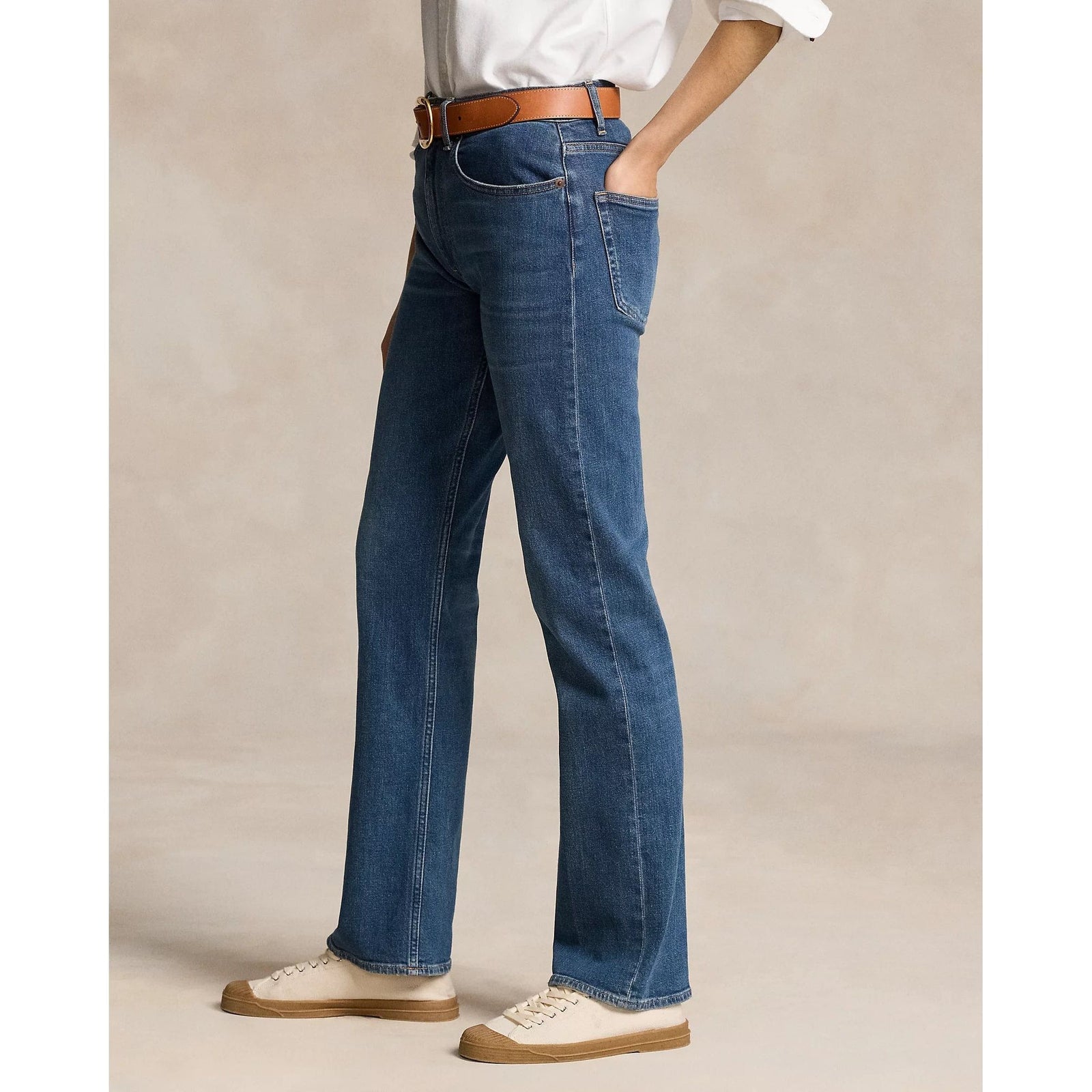 RALPH LAUREN High-Rise Straight Jean