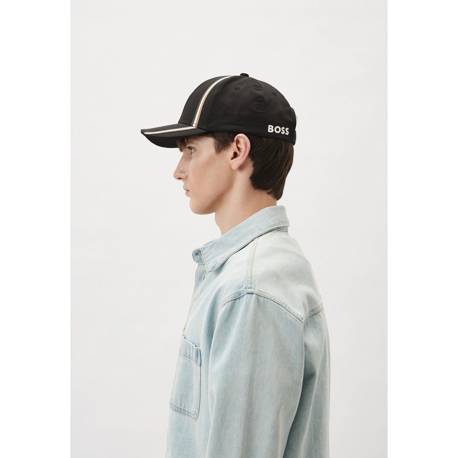 BOSS BOSS X MATTEO BERRETTINI WATER-REPELLENT TWILL CAP– Yooto