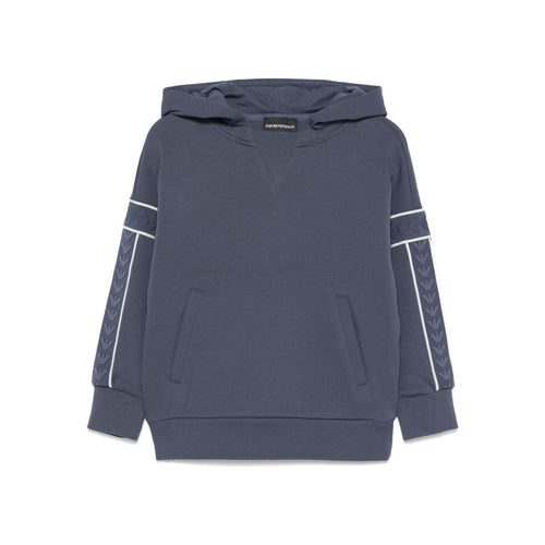 Load image into Gallery viewer, EMPORIO ARMANI embossed-logo hoodie
