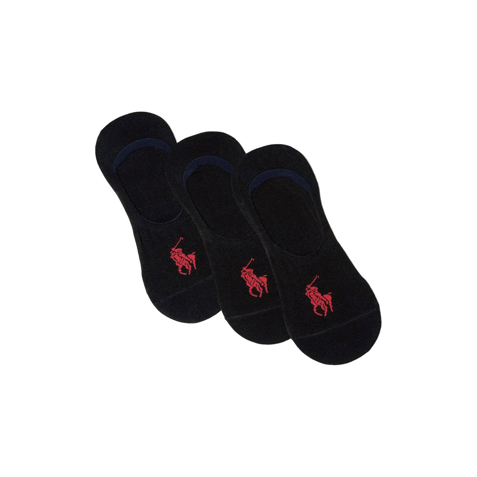 POLO RALPH LAUREN BIG PONY NO-SHOW-LINER 3-PACK