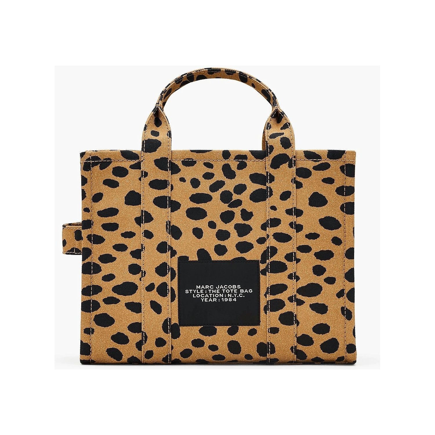 Marc Jacobs THE CHEETAH
CANVAS MEDIUM TOTE BAG