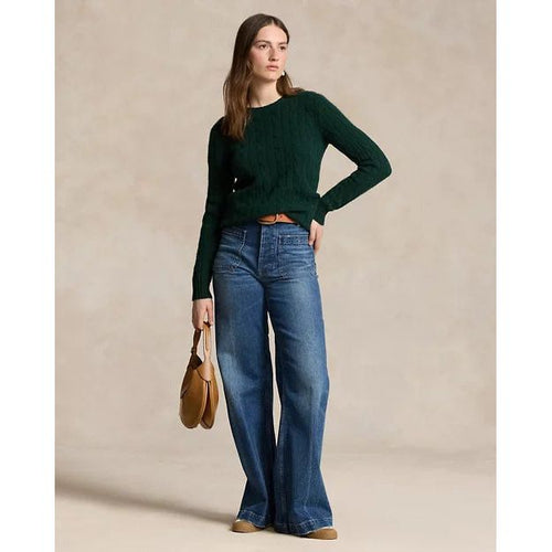 Load image into Gallery viewer, RALPH LAUREN Cable-Knit Cashmere Jumper
