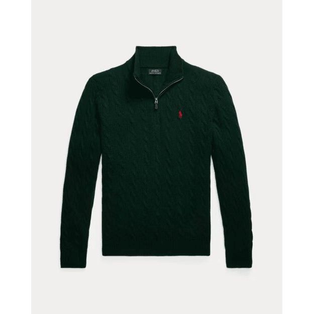 RALPH LAUREN Cable-Knit Wool-Cashmere Jumper