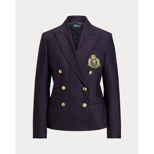 Load image into Gallery viewer, RALPH LAUREN Double-Breasted Crest Blazer
