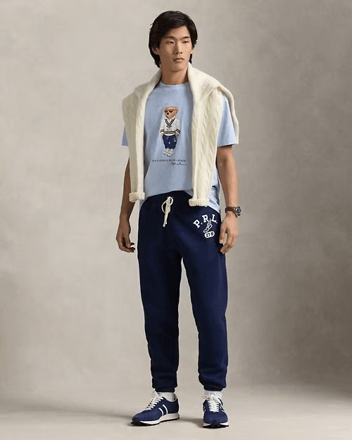 RALPH LAUREN Custom Slim Fit Polo Bear Jersey T-Shirt