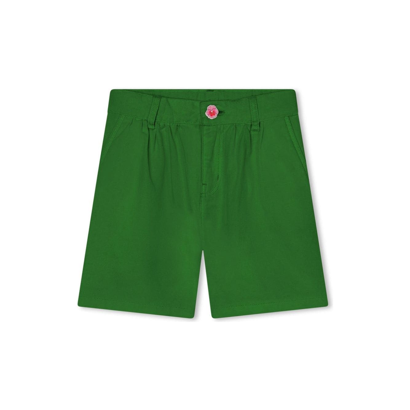 KENZO KIDS FLOWER BUTTON SHORTS - Yooto