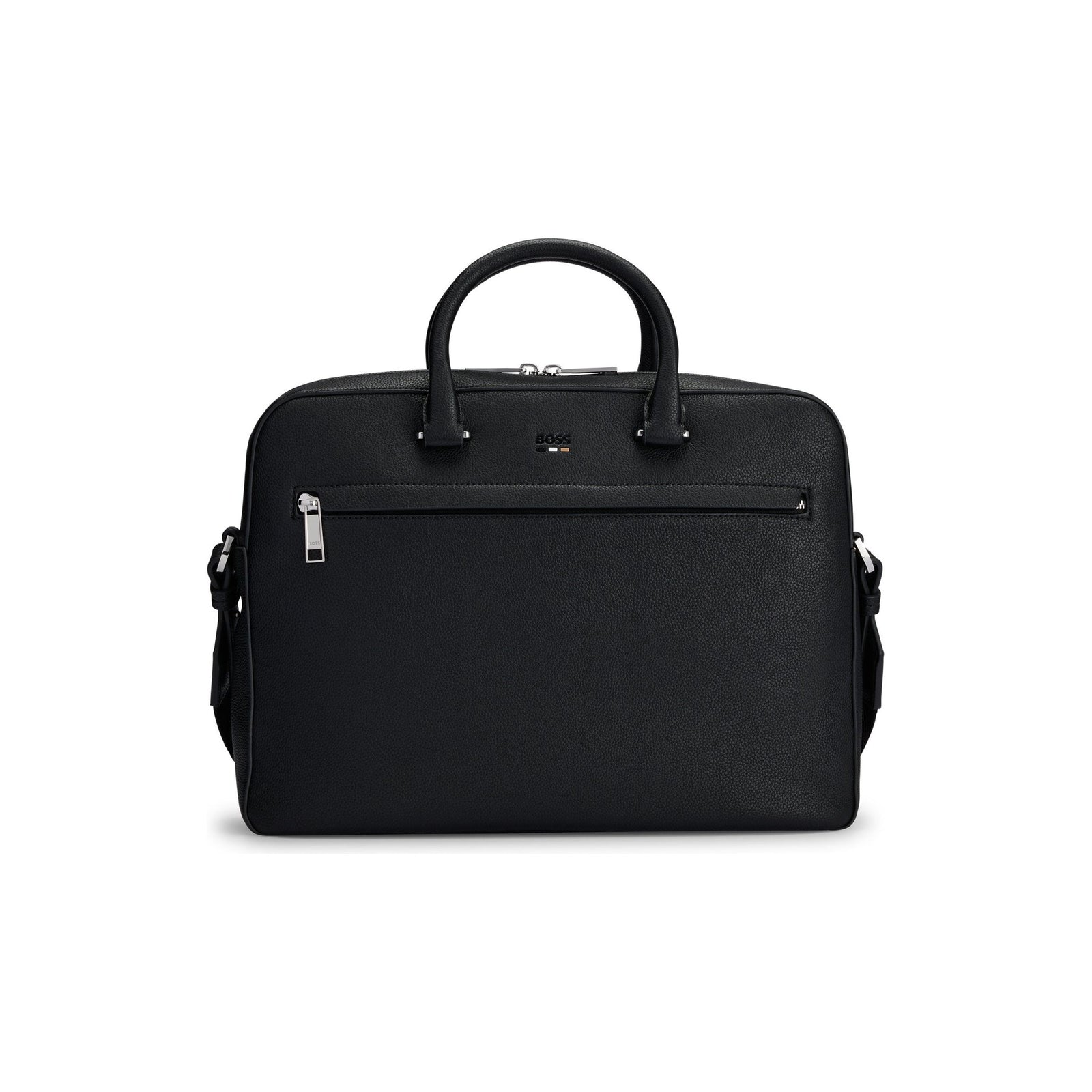 BOSS FAUX LEATHER DOCUMENT BAG WITH EXCLUSIVE DETAILS - Yooto