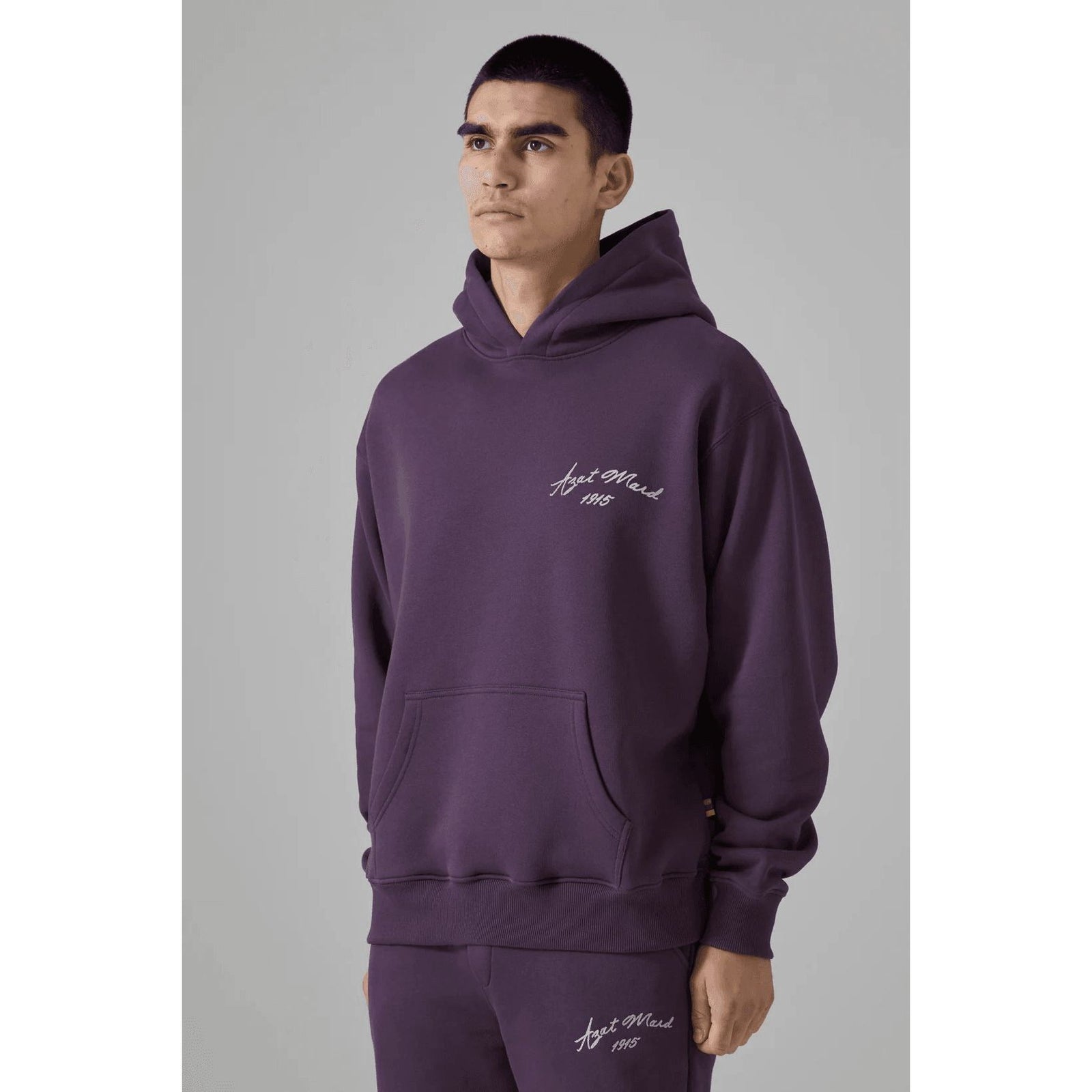 AZAT MARD FORGET ME NOT MIDNIGHT PLUM HOODIE