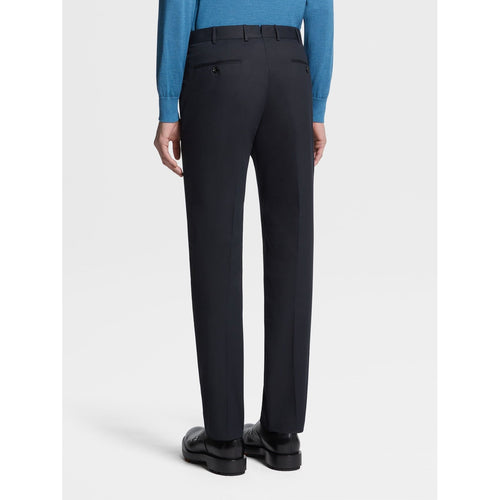 Load image into Gallery viewer, ZEGNA Navy Blue Premium Cotton Pants
