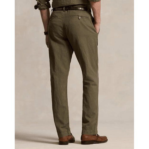 Load image into Gallery viewer, RALPH LAUREN Straight Fit Linen-Cotton Trouser
