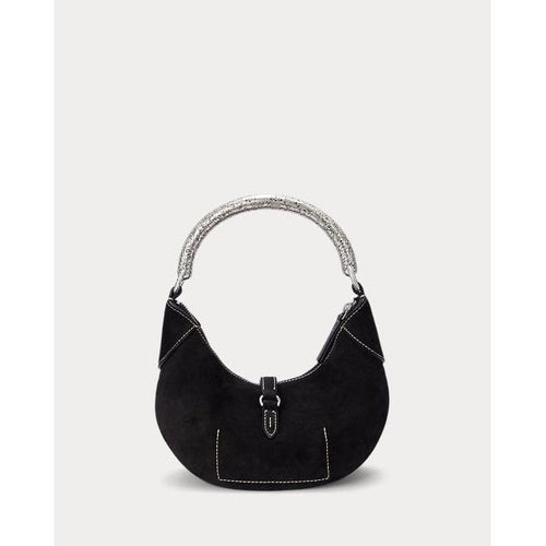 Load image into Gallery viewer, RALPH LAUREN Polo ID Suede Mini Shoulder Bag
